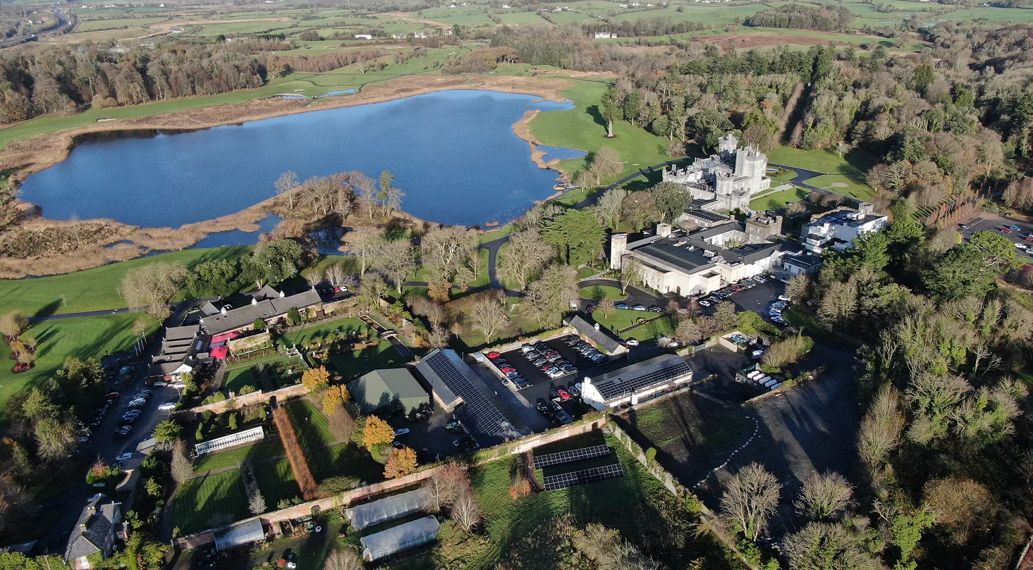 Dromoland Castle Hotel solar PV project overview, five-star heritage estate