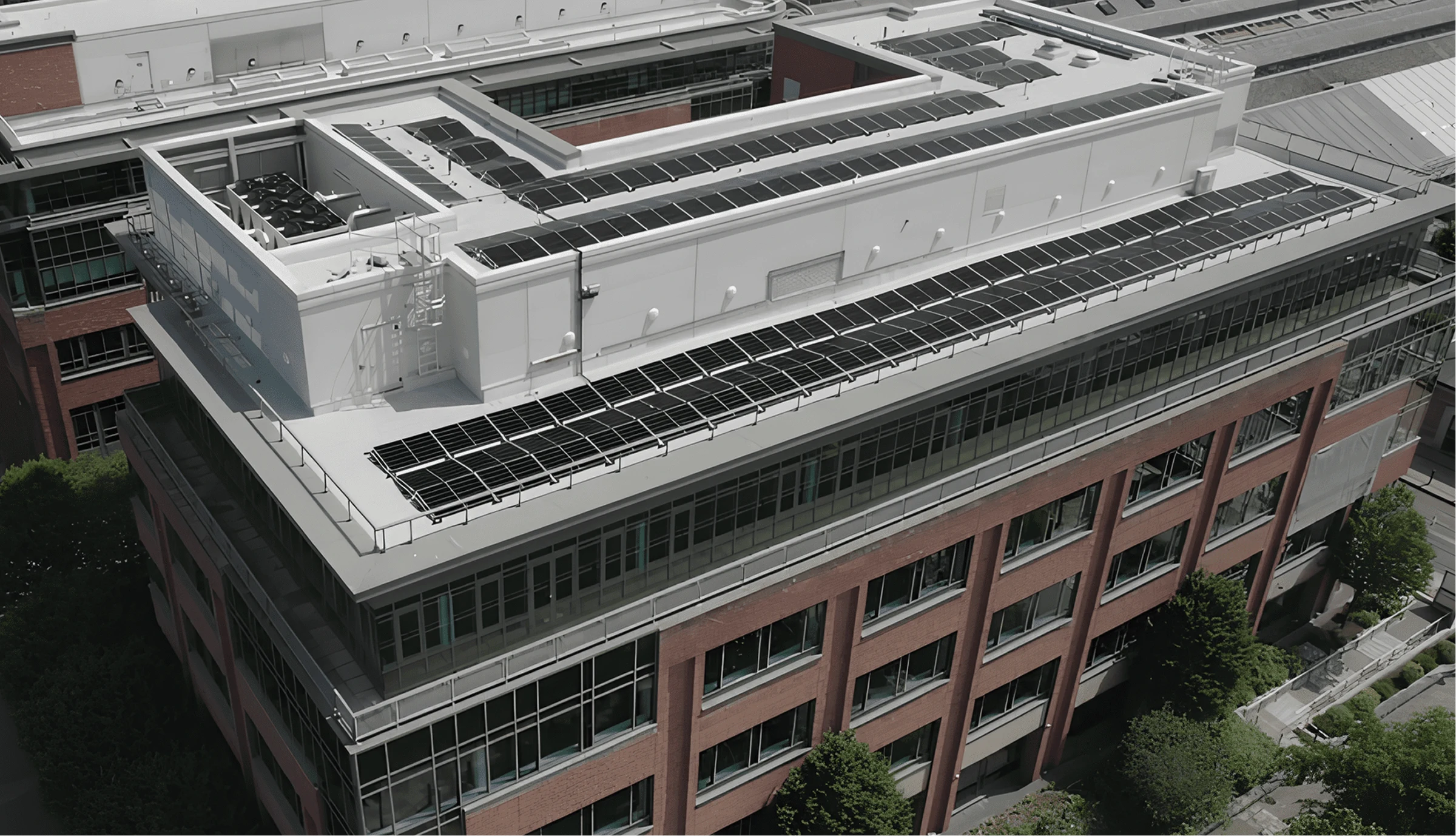 George's Dock 71 kWp solar PV install, Dublin