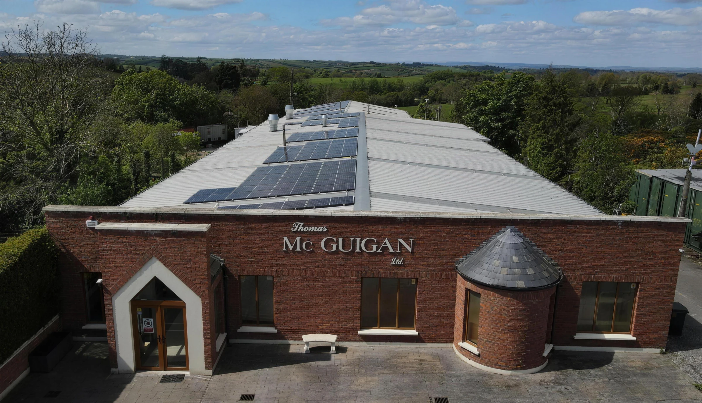 McGuigan Furniture 80 kWp solar PV install, Co. Cavan