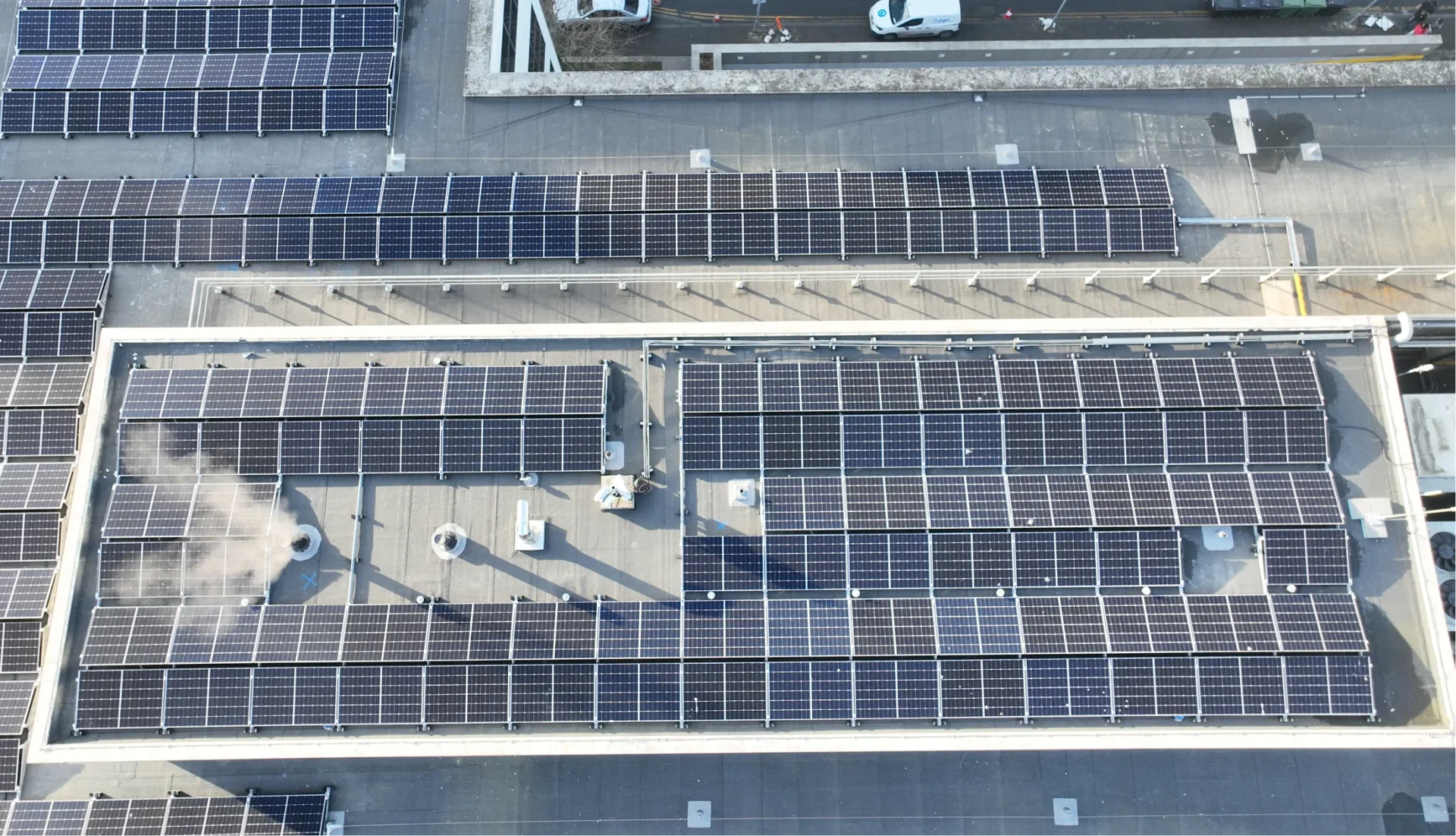 One Dockland Central rooftop array, Dublin docklands