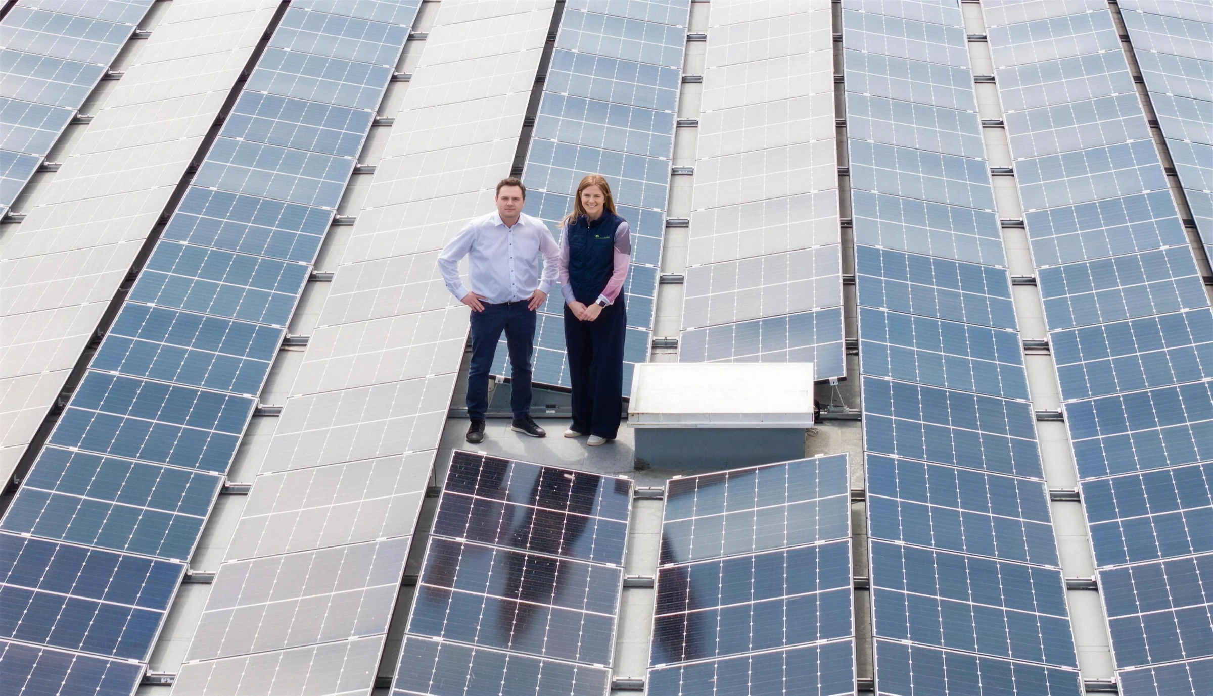 TINE Ireland 812 kWp solar PV array, Cork