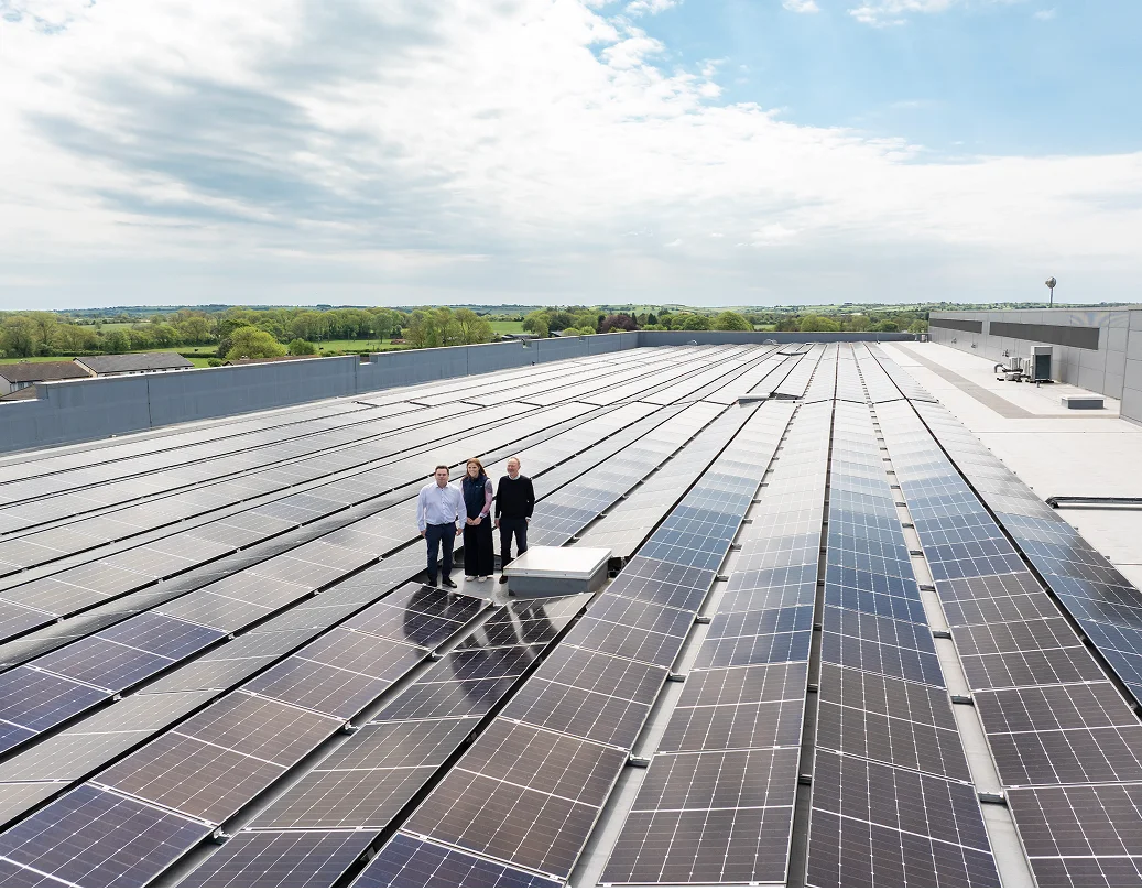 The 1,812-panel TINE Ireland array from a second angle