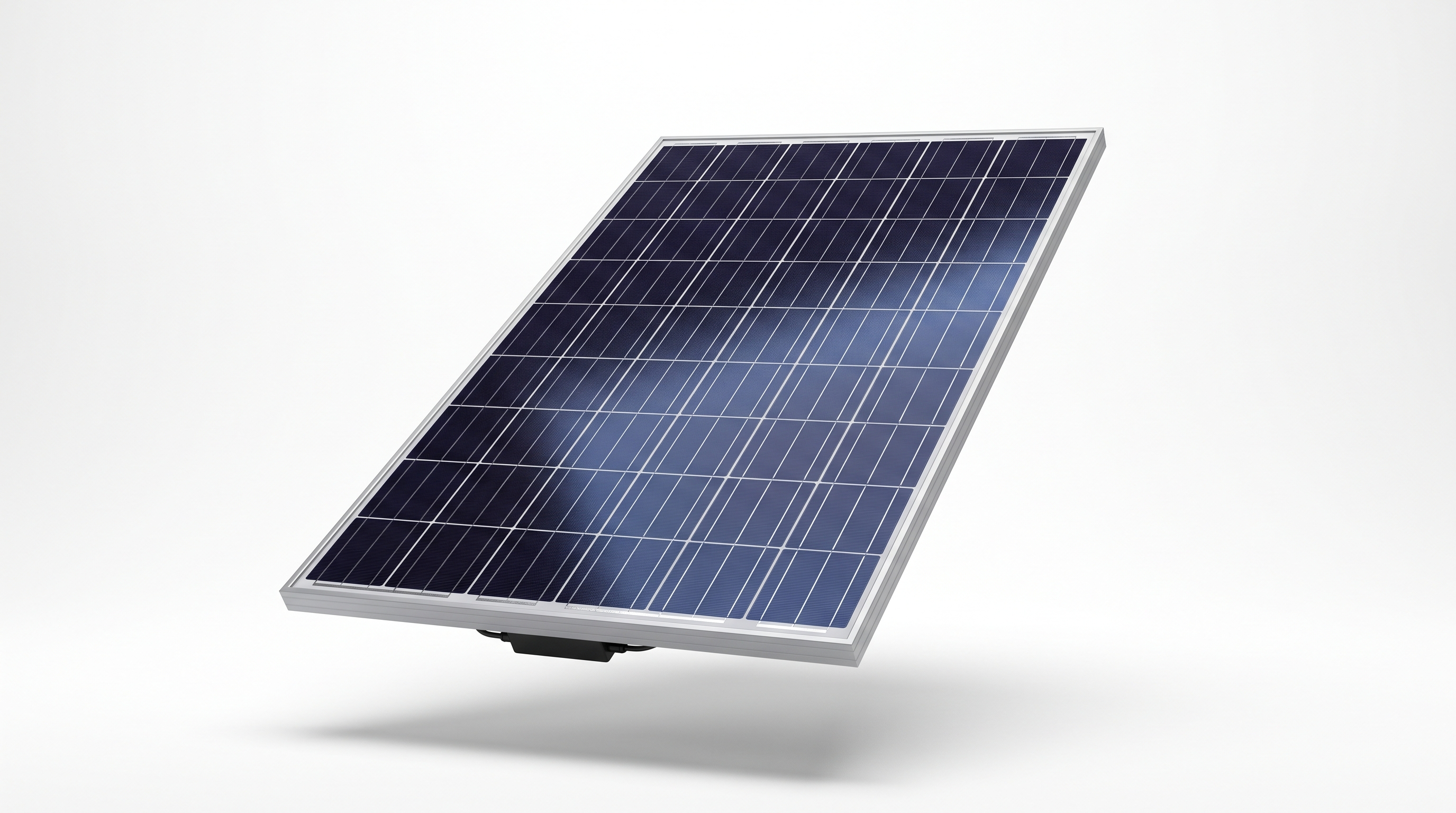 Longi N-type solar panel, assembled
